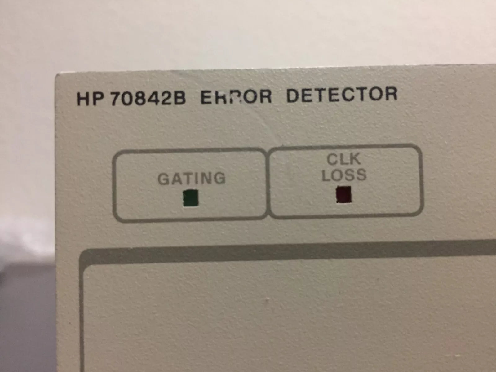 HP Agilent 70842B Error Detector 0.1 - 3.0 Gbit/s Range