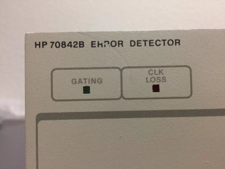 HP Agilent 70842B Error Detector 0.1 - 3.0 Gbit/s Range
