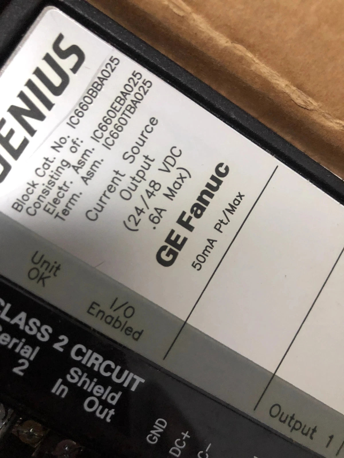 GE IC660BBA025 & IC660EBA025/IC660TBA025: Product Overview