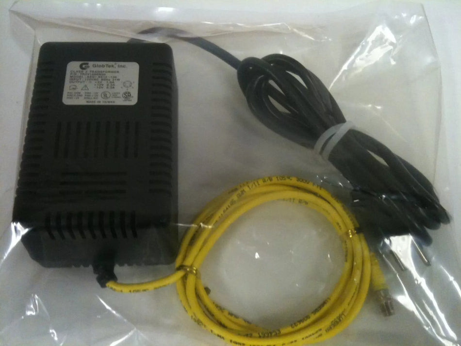 GlobTek AEC-R512-130 Class 2 Transformer with Lumberg RSMV3-632/2M Cable