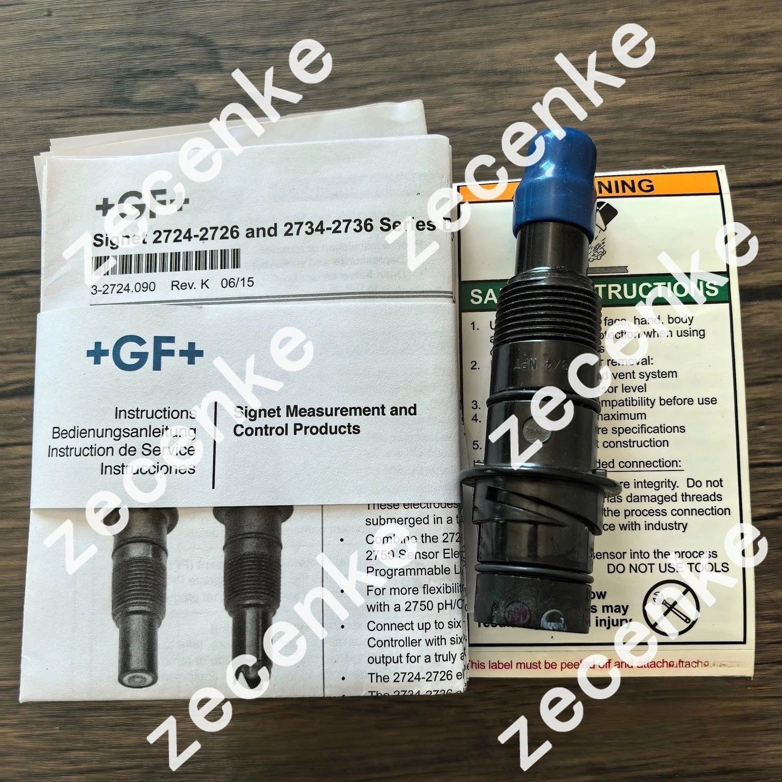 New +GF+ 3-2724-10 159001547 Electrode Sensor Probes