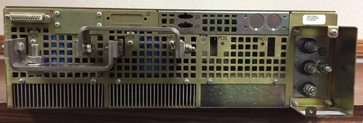 Heavy Duty DC Variable Power Supply Power Ten P63C-10660A 0-10V DC 0-660A