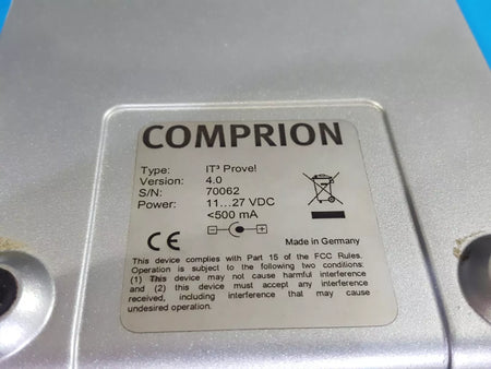 COMPRION IT³ Prove Terminal Test Tool Version 4.0 (70062)