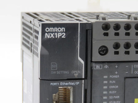Omron NX1P2-1040DT Programmable Controller 24V DC, 5.8mA
