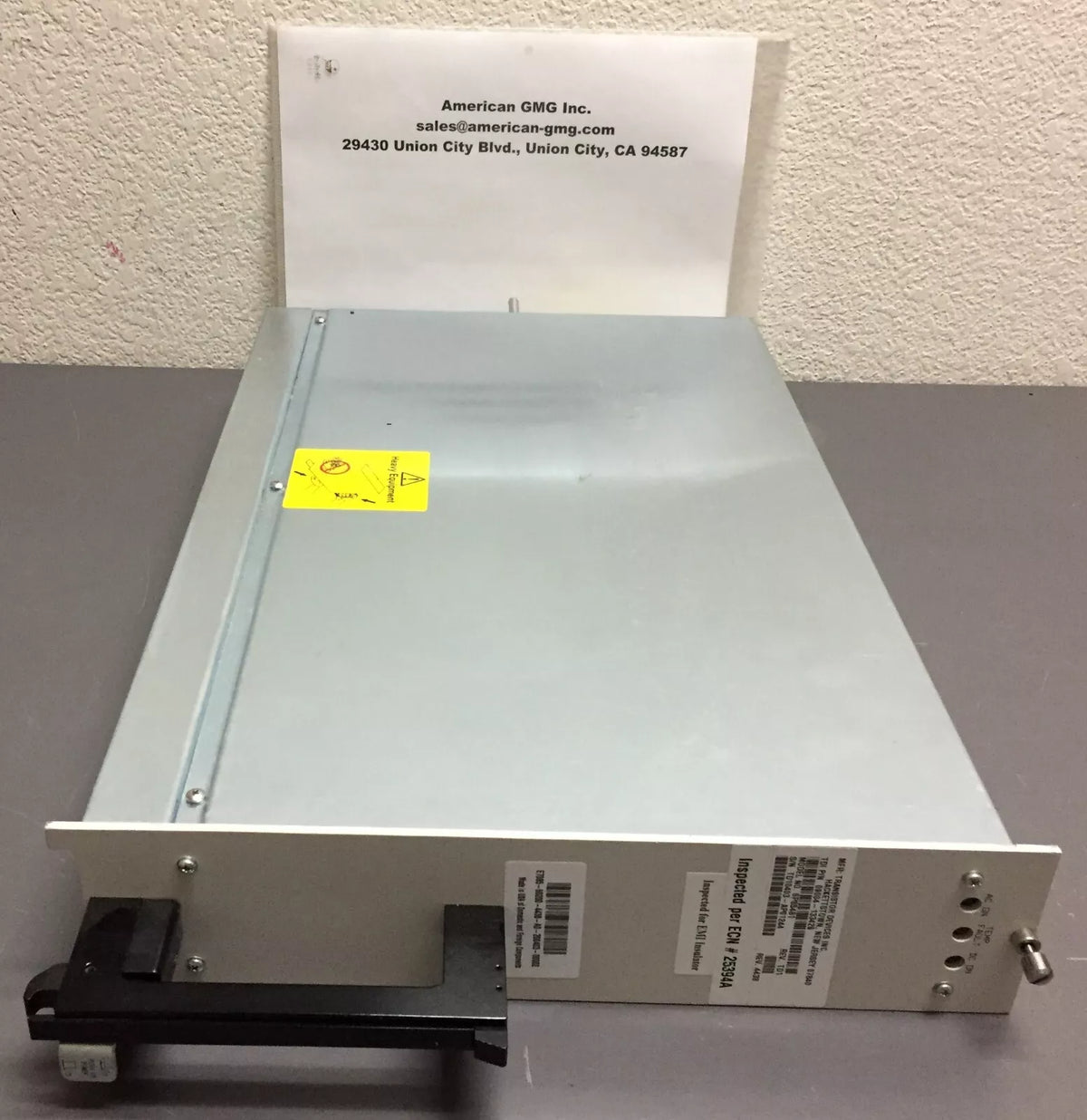 TDI Model SPS5481 Power Supply P/N 09004-133426