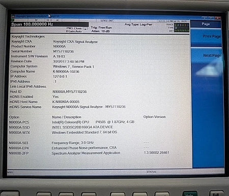 🔥Keysight / Agilent N9000A 3GHz CXA Signal Analyzer w/Low PHASE NOISE ~ CAL'D!!