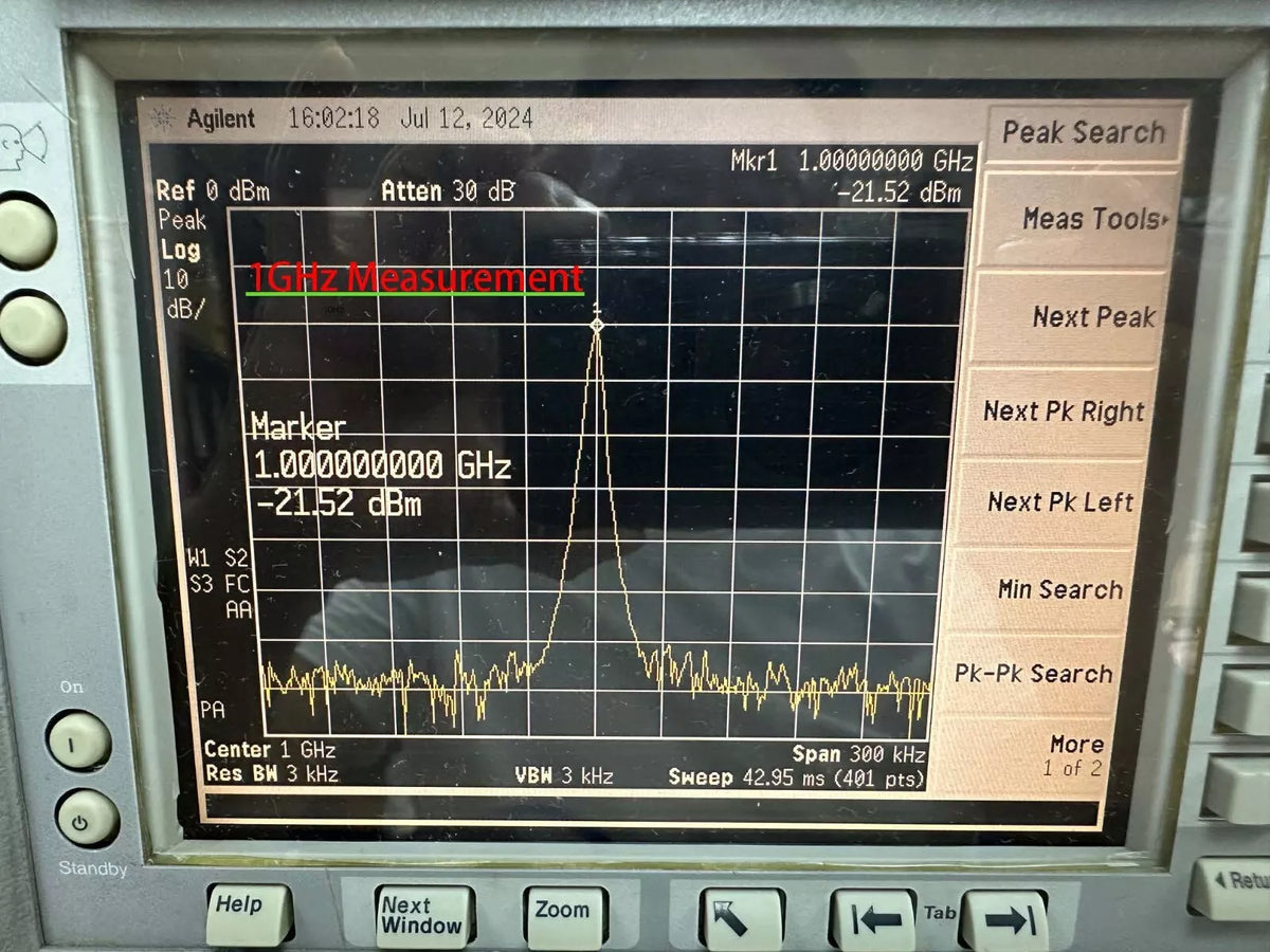 Agilent E4403B ESA Spectrum Analyzer 9kHz-3GHz with Options 1D5, 1DS, 1DR, 049, B72