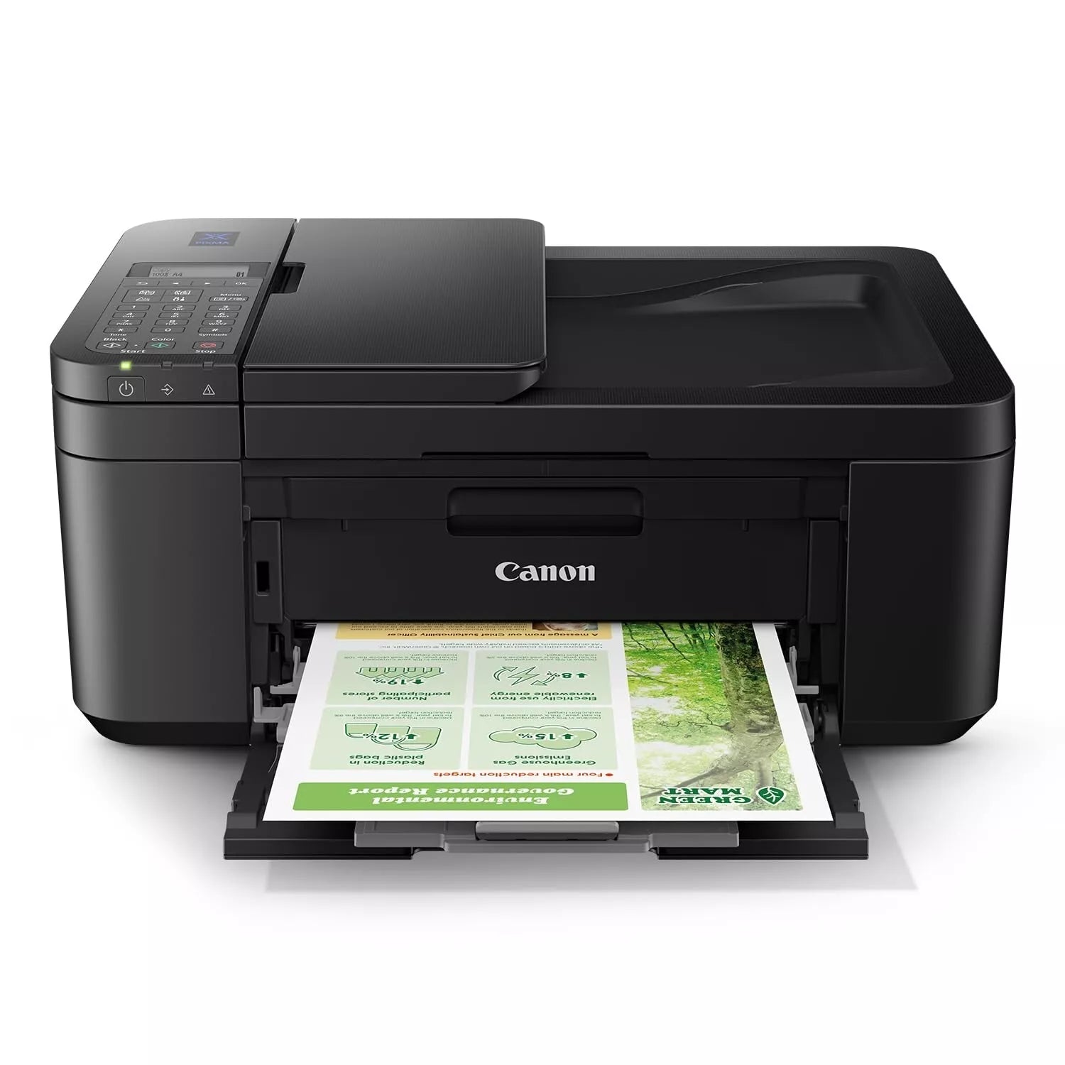 Canon PIXMA E4570 All-in-One WiFi Ink Efficient Color Printer for Home & Office Use
