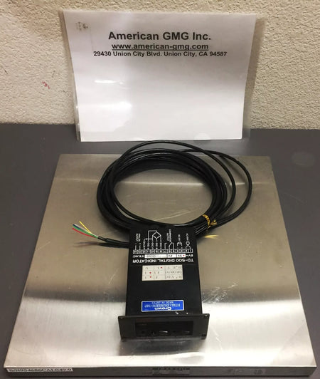 Yutaka TL-PS3-100K Load Cell Scale with Teac TD-500 Digital Transducer Indicator