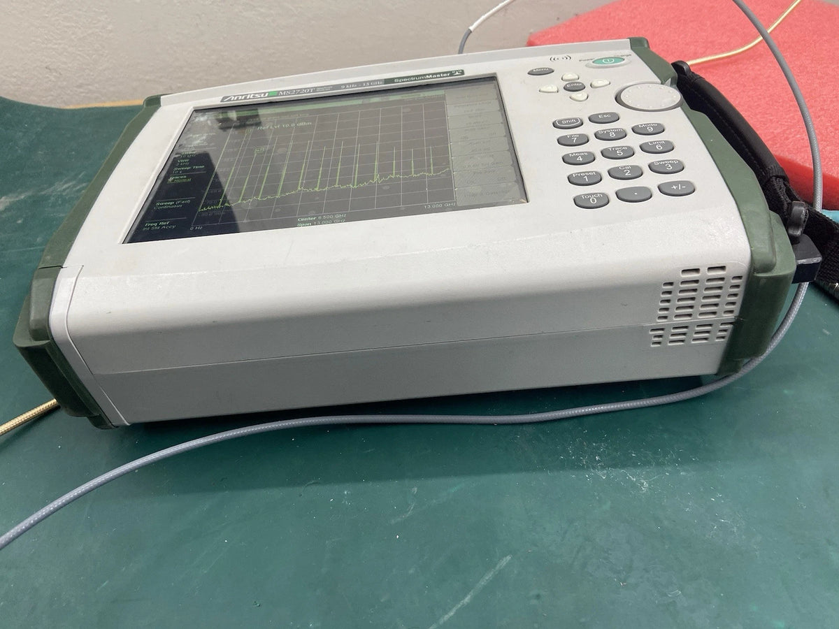 Anritsu Handheld Spectrum Analyzer Master MS2720T Portable with Excellent Calibration and Options