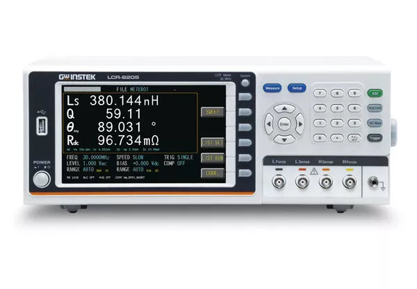 GW Instek LCR-8210 High Frequency LCR Meter 10MHz LRC Meter 0.08% Accuracy