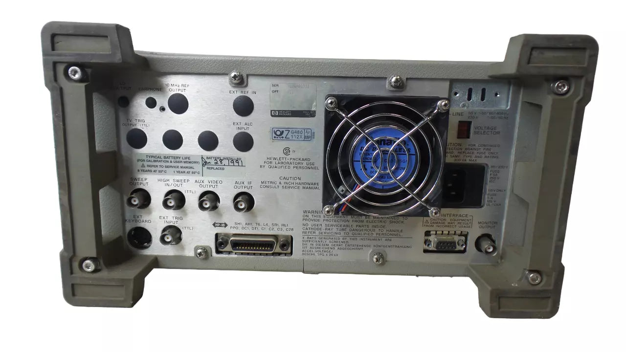 Hewlett Packard 8590B Spectrum Analyzer 9KHZ....1.8GHZ