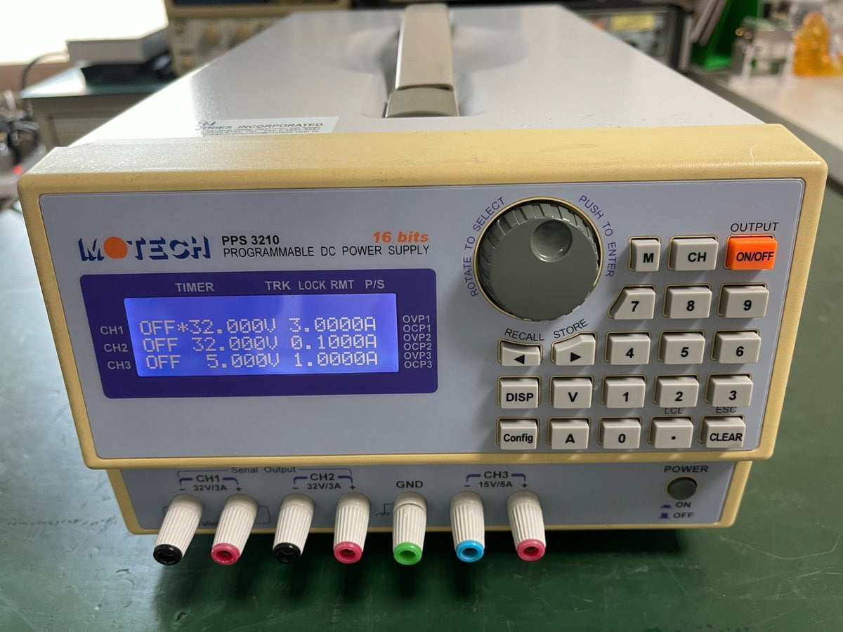 Motech PPS 3210 Programmable DC Power Supply 16 Bits