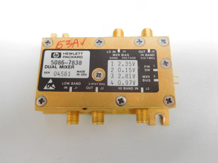 HP AGILENT dual mixer 856x +859x series 8561e 8562a 8563a 8593e 8593a 8596e etcc