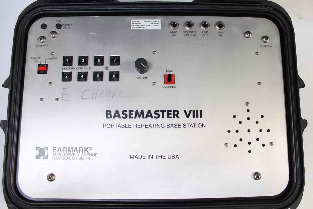 Earmark BASEMASTER VIII Portable Repeating Base Station