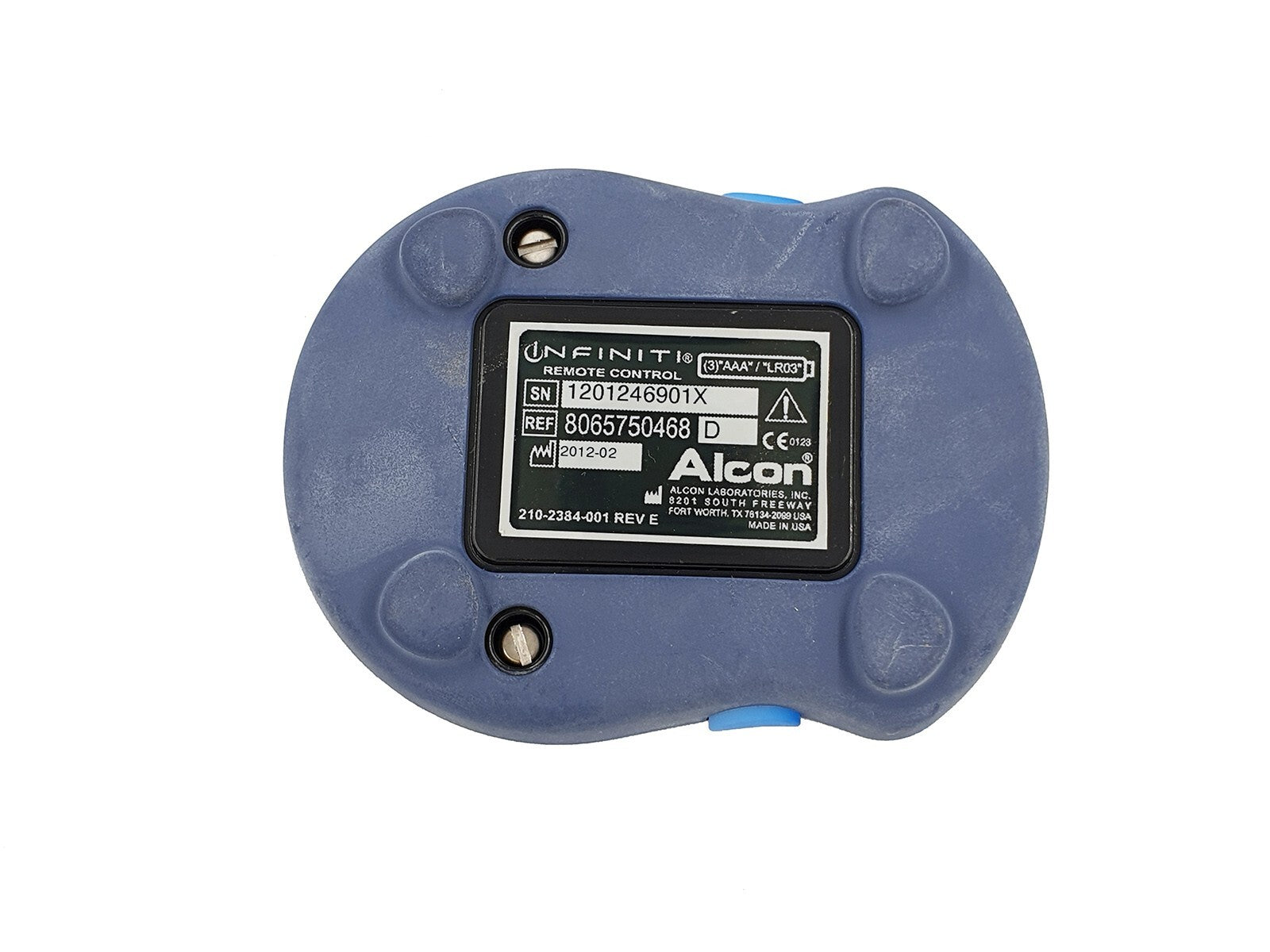 Alcon iNFINITI Vision System Remote Control