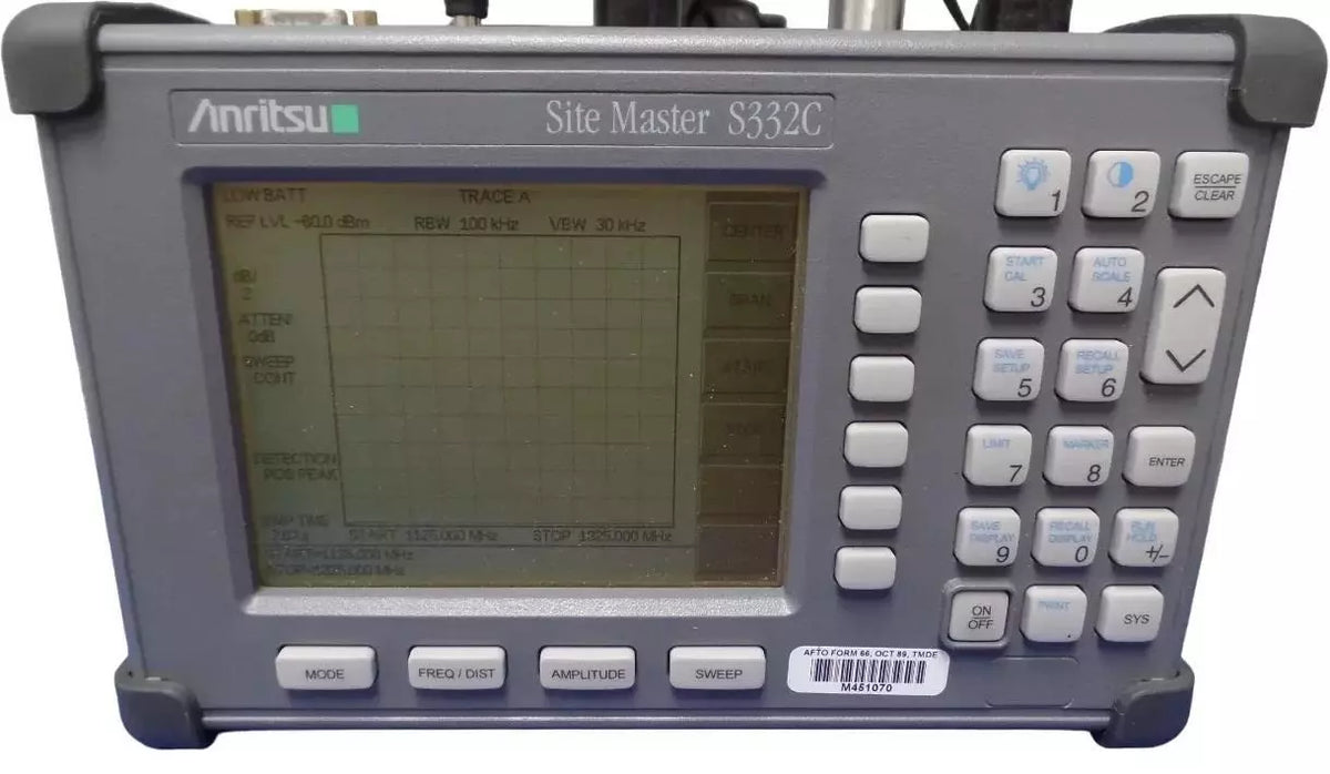 ANRITSU S332C Site Master Handheld Cable and Antenna Analyzer