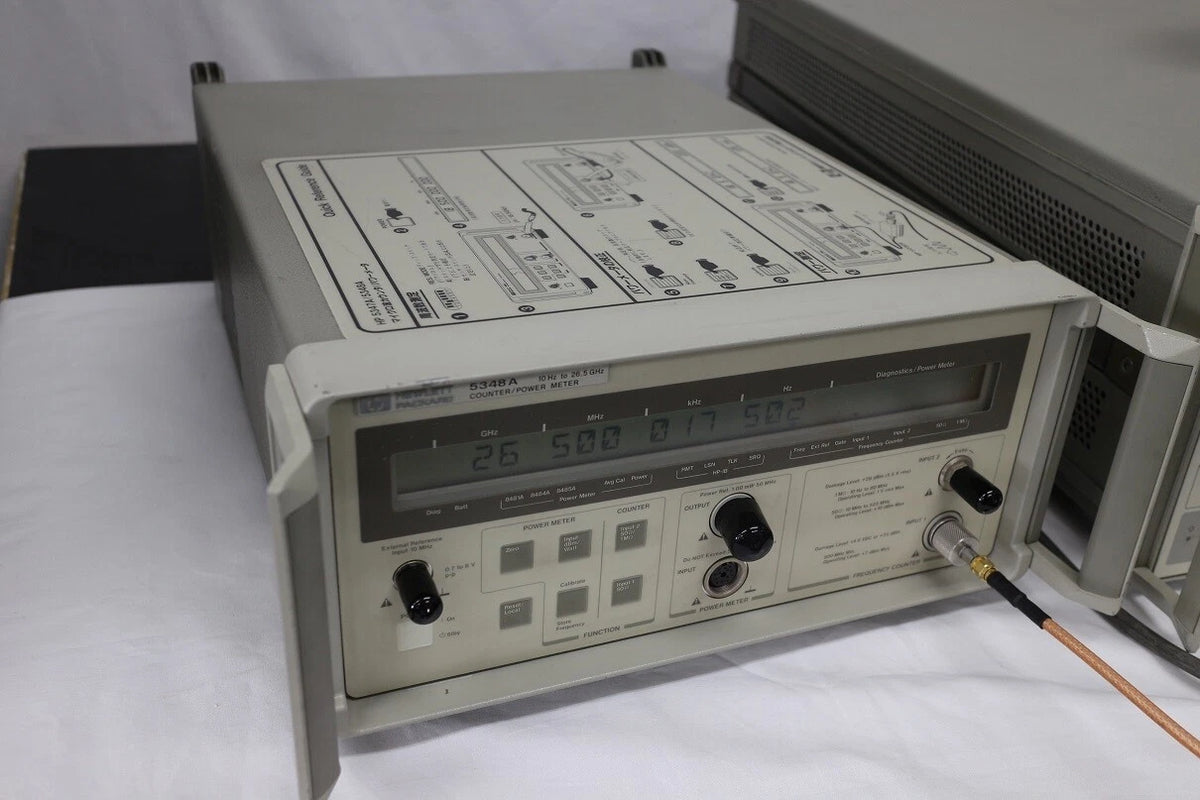 HP 5348A/011 26.5GHz Frequency Counter Power Meter