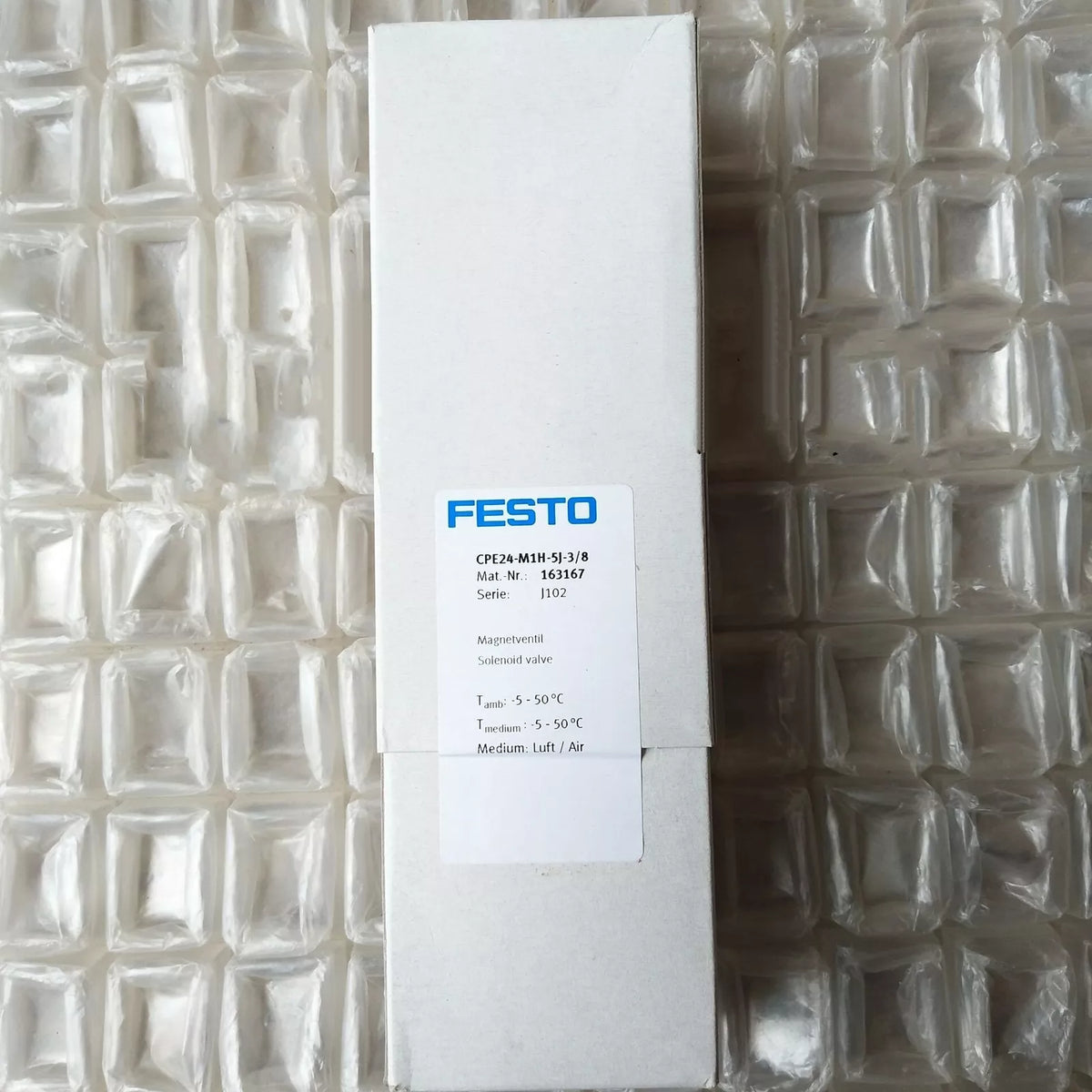 1PC New Festo CPE24-M1H-5J-3/8 Solenoid Valve