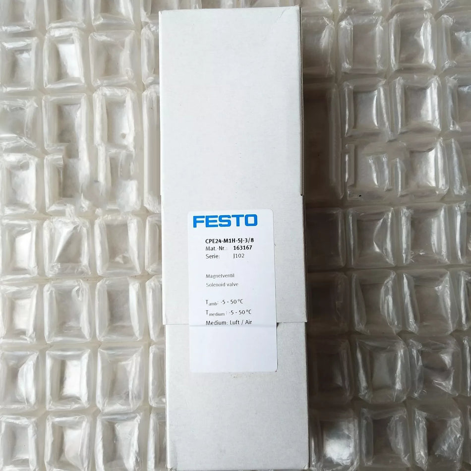 1PC New Festo CPE24-M1H-5J-3/8 Solenoid Valve