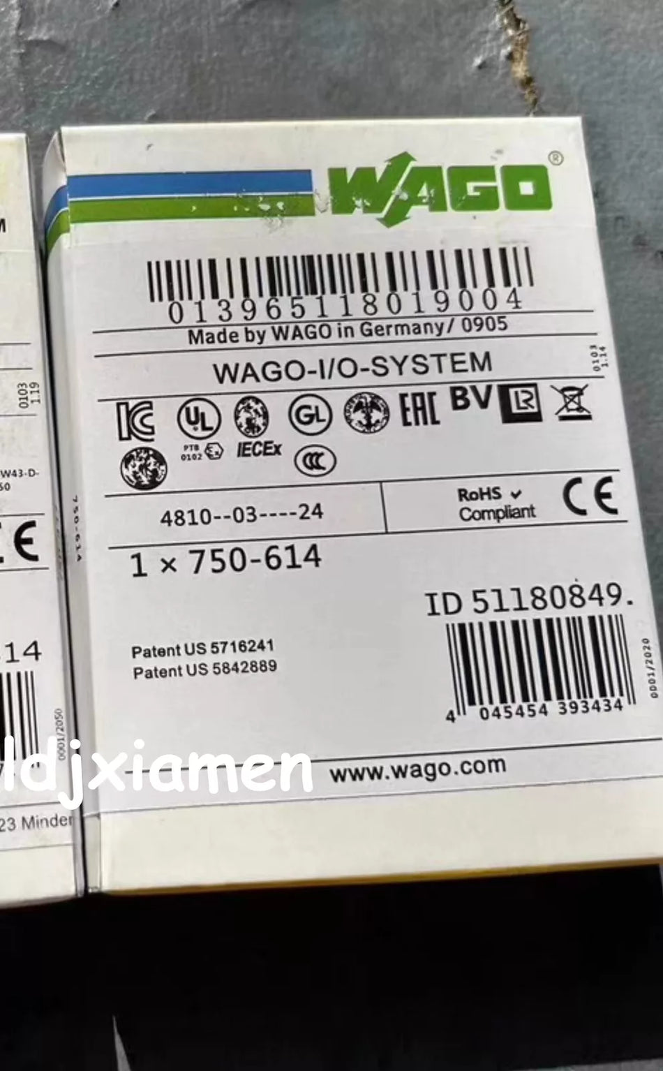 1PC New WAGO 750-614 Module Expedited ping/