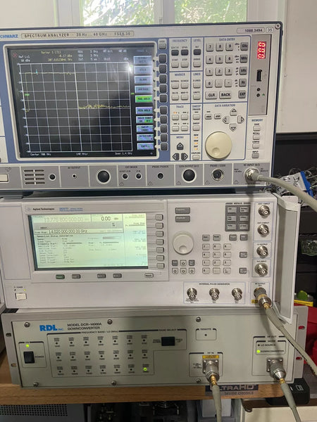 DCR-14000A Downconverter Aeroflex RDL IFR Ultra Low Phase Noise Measure 14 GHz