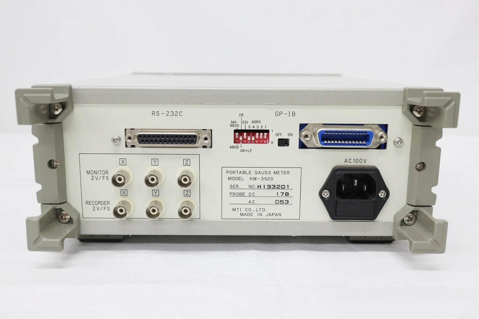 MTI HM-3520 Three axis magnetic field measurement system