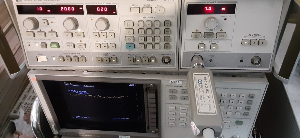 HP 83592A Sweep Oscillator Plug-in