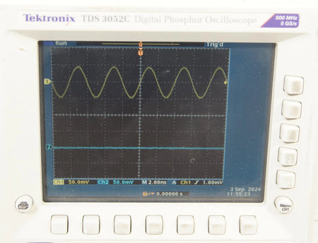 Tektronix TDS3052 C 2CH 500 MHz 5 GS/s DPO Digital Phosphor Oscilloscope