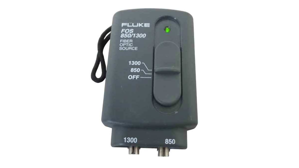 FLUKE FOS 850/1300 Fiber Optic Source - Free Shipping
