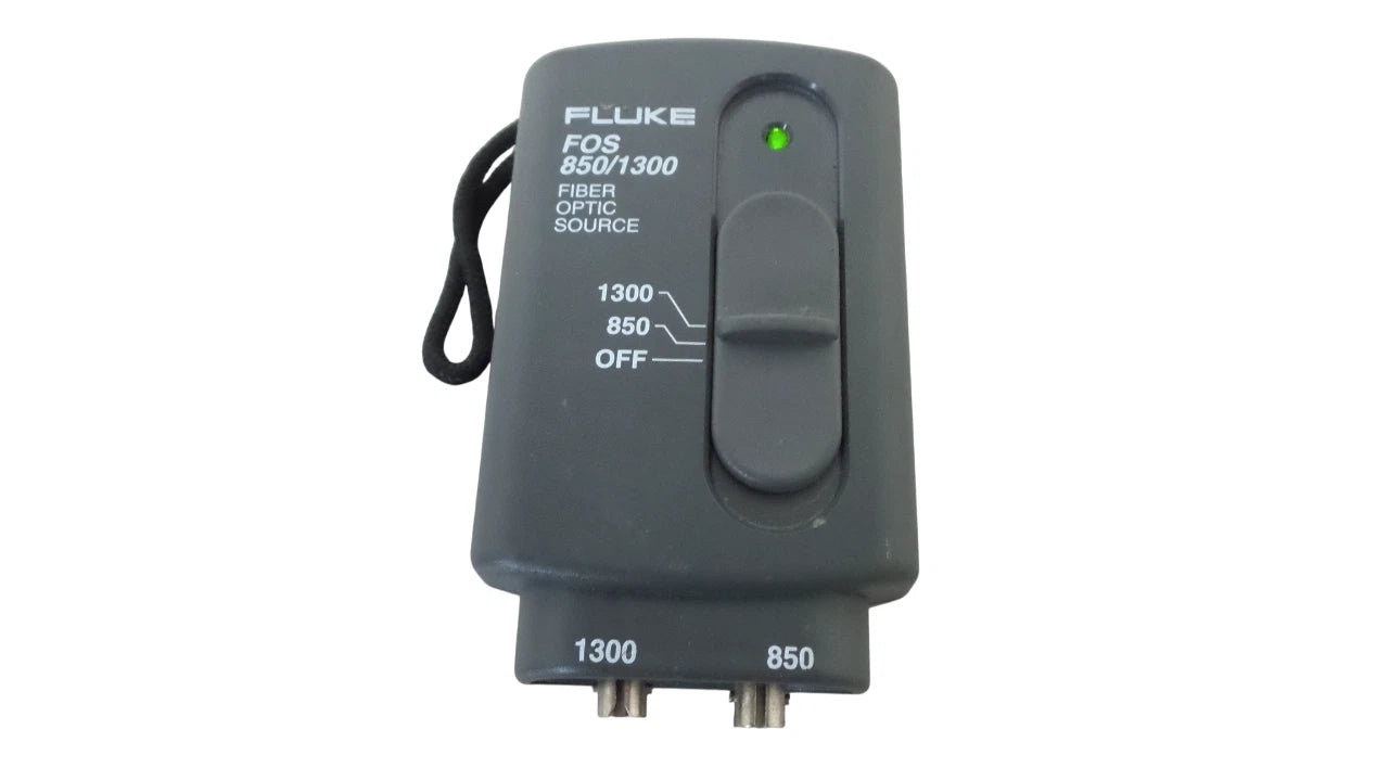 FLUKE FOS 850/1300 Fiber Optic Source - Free Shipping