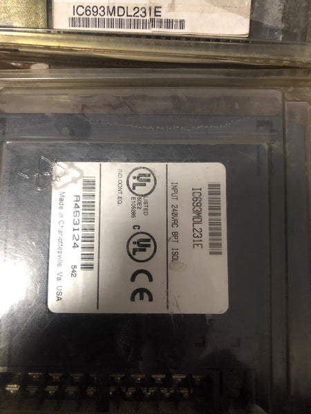 GE PLC IC693MDL231E Digital Input Module