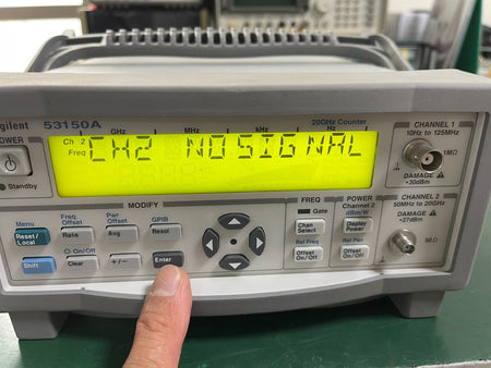 Agilent Keysight 53150A 10Hz-20GHz CW Microwave Frequency Counter _1096 - XG eqpt