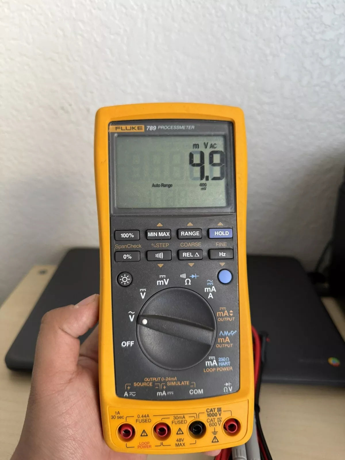 FLUKE 789 Process Meter with Leads