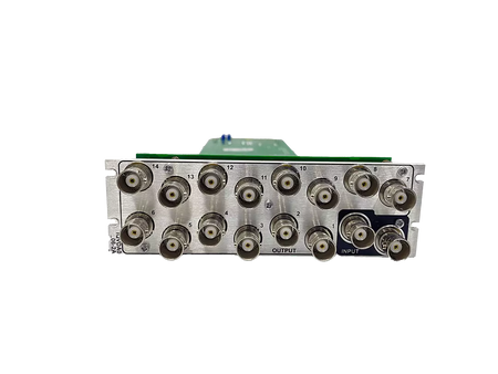 SAM IQVDA Analog Video Distribution Amplifier with 14 Outputs Back IQVDA0206-2A