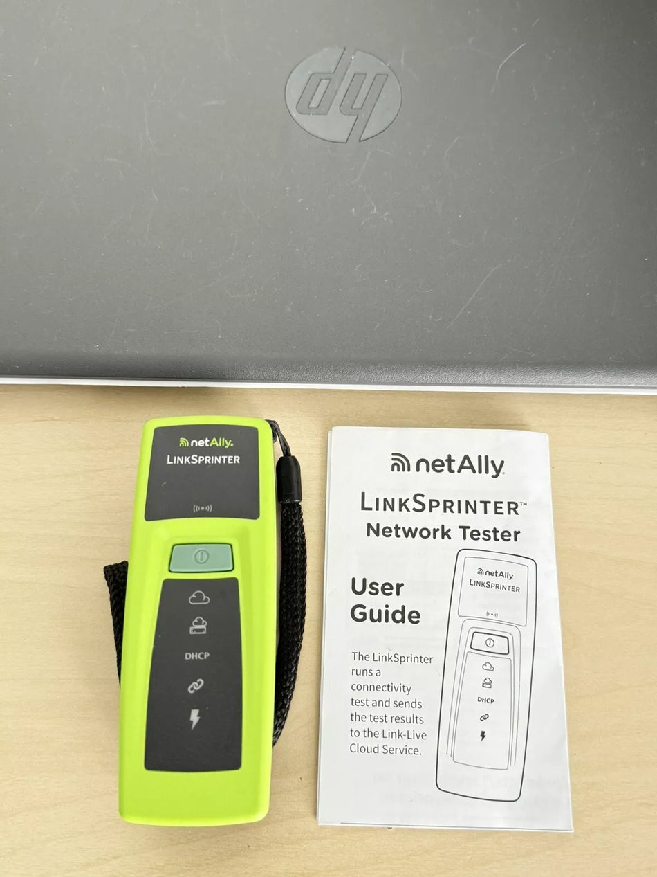 NetAlly LSPRNTR-300 Pocket-Sized LinkSprinter Network Tester with Batteries