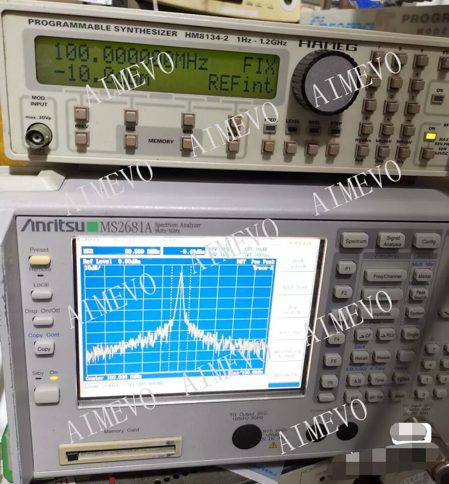 Anritsu MS2681A 9KHz - 3GHz Spectrum Analyzer