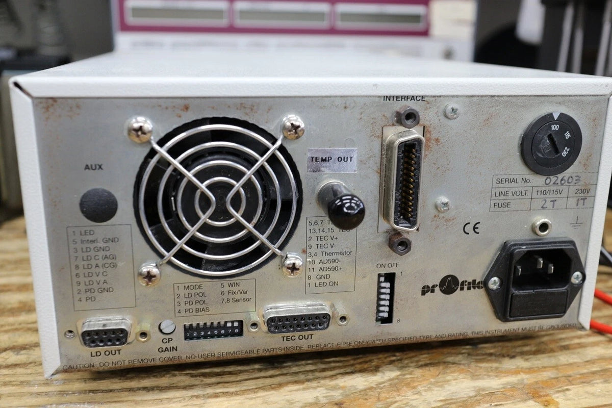 Thorlabs ITC510 6V 1000mA Laser Diode Combi Controller