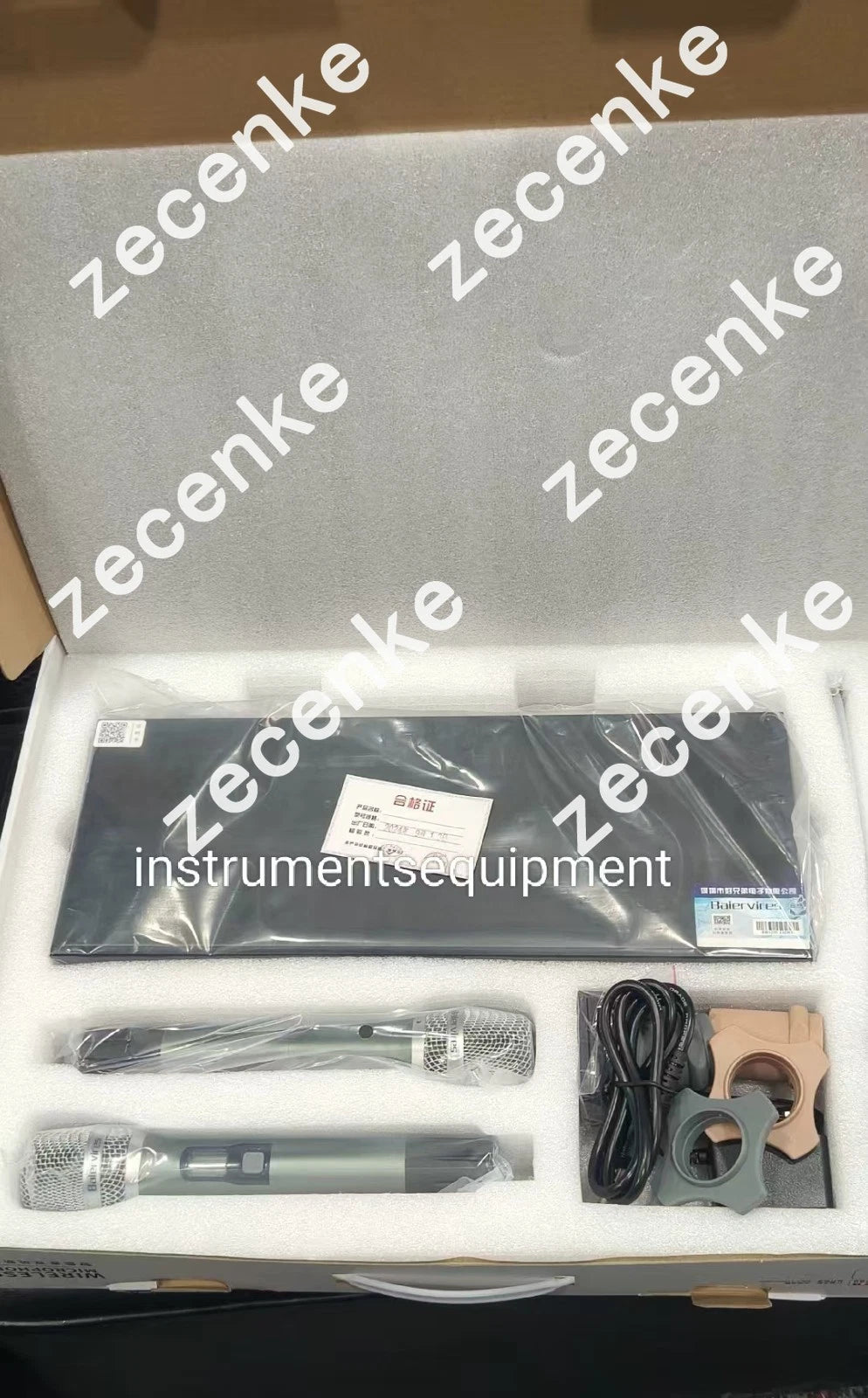 New Baier BS-890A Wireless Microphone with Frequency Band 640 - 690