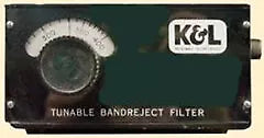 K&L Microwave 3TNF-200-400-N-N Tunable Band Reject Filter
