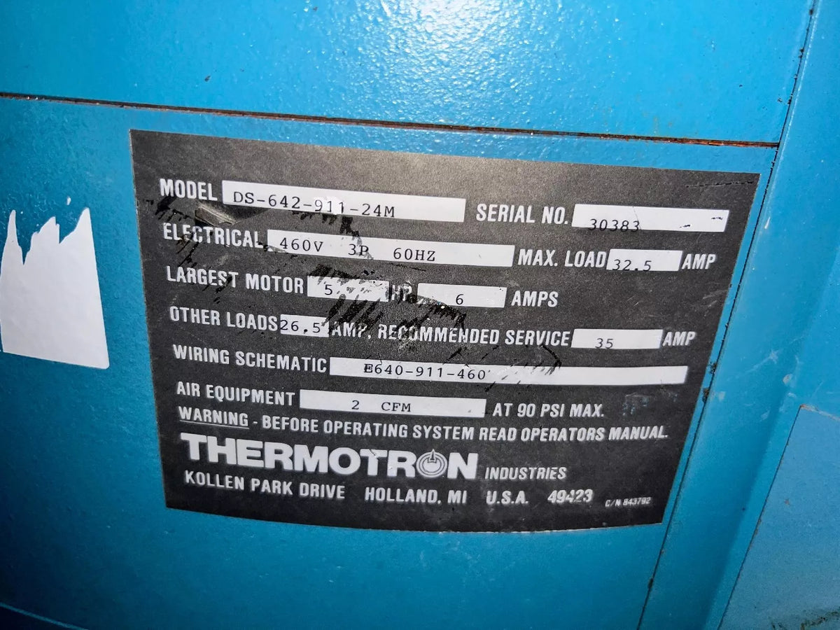Thermotron DS-640-979-24 Electrodynamic Shaker with Controller 6,000lb Force Peak