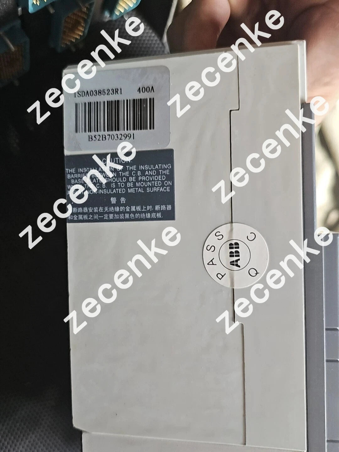 ABB S5H Sace S5 Molded Case Circuit Breaker 3P 400A 600V-AC