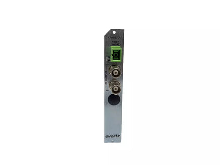 EVERTZ 7708LRA L-Band/Wideband RF Fiber Receiver Model 7708LRA-B50-AP