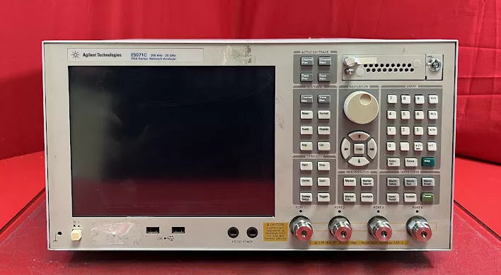 Agilent/Keysight E5071C Opt. 010, 017, 1E5, 4KS, ENA Vector Network Analyzer