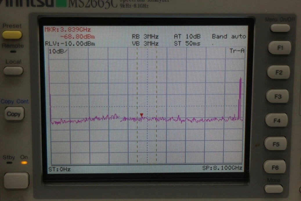 Anritsu MS2663C 9KHz-8.1GHz Spectrum Analyzer