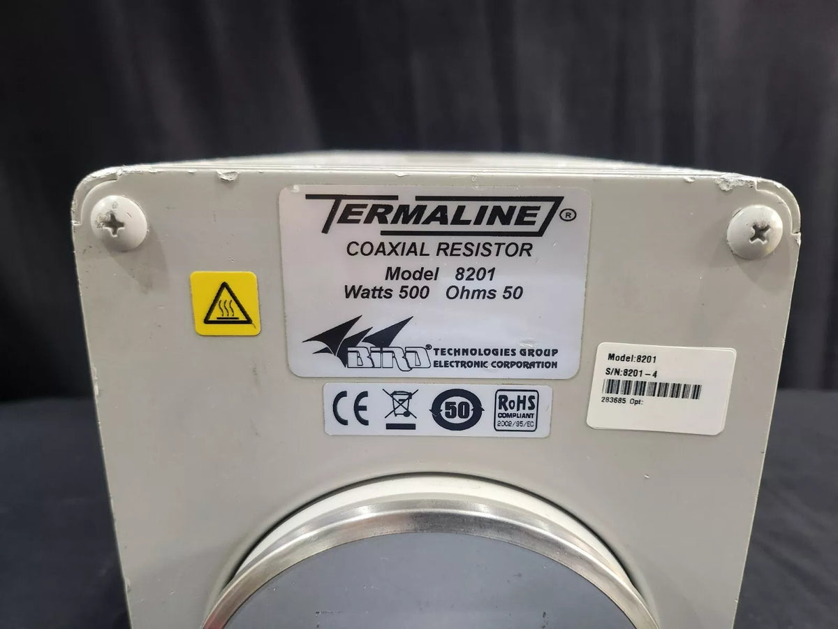 Bird 8201 Termaline Coaxial Resistor 500 Watt 50 Ohms AS-IS (4)