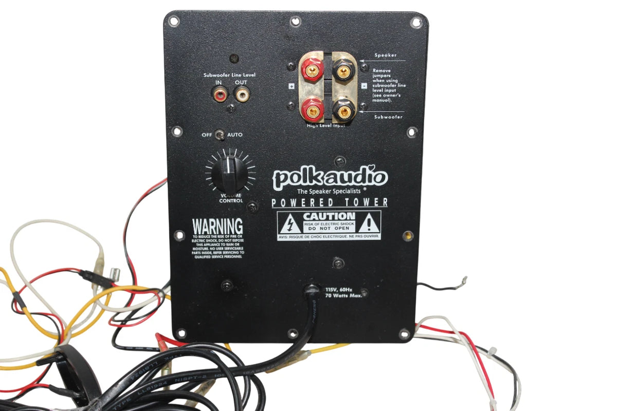 Polk Audio RT1000i amplifier Plate - Free shipping.