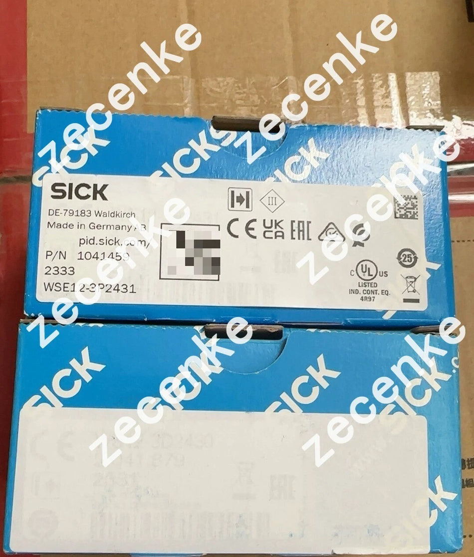 1X New WSE12-3P2431 Photoelectric Sensor 1041459 Substitute Fast Delivery in Box