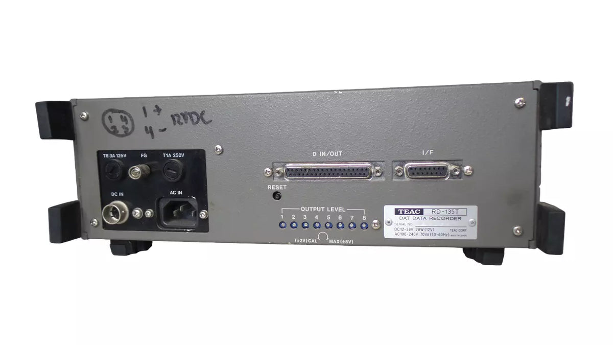 TEAC RD-135T DAT 8-Channel Data Recorder