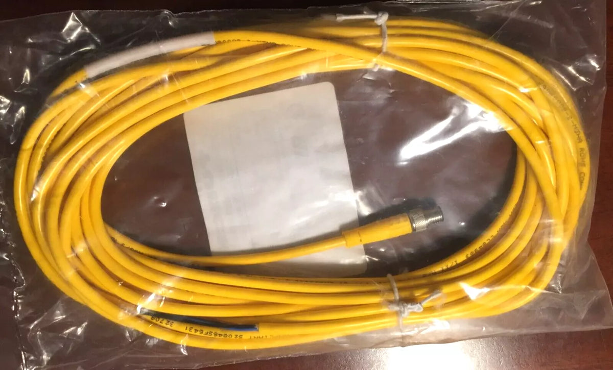 Turck PSG 3M-8 Cordset M8 Male to Cut-end 3 Cond. 8 Meters PVC